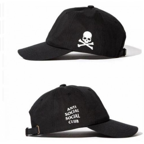 Skull Crossbones Hat Black Cap